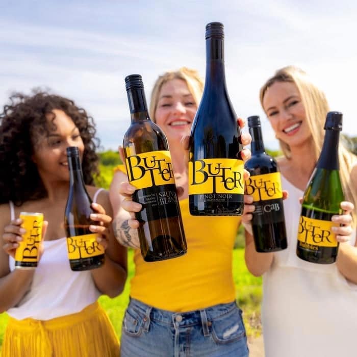 New Butter Sauvignon Blanc and New Butter Pinot Noir